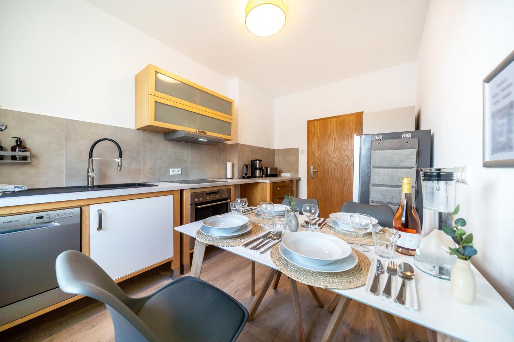 Cityapartment Wagner Mit Netlix Bielefeld Exteriör bild