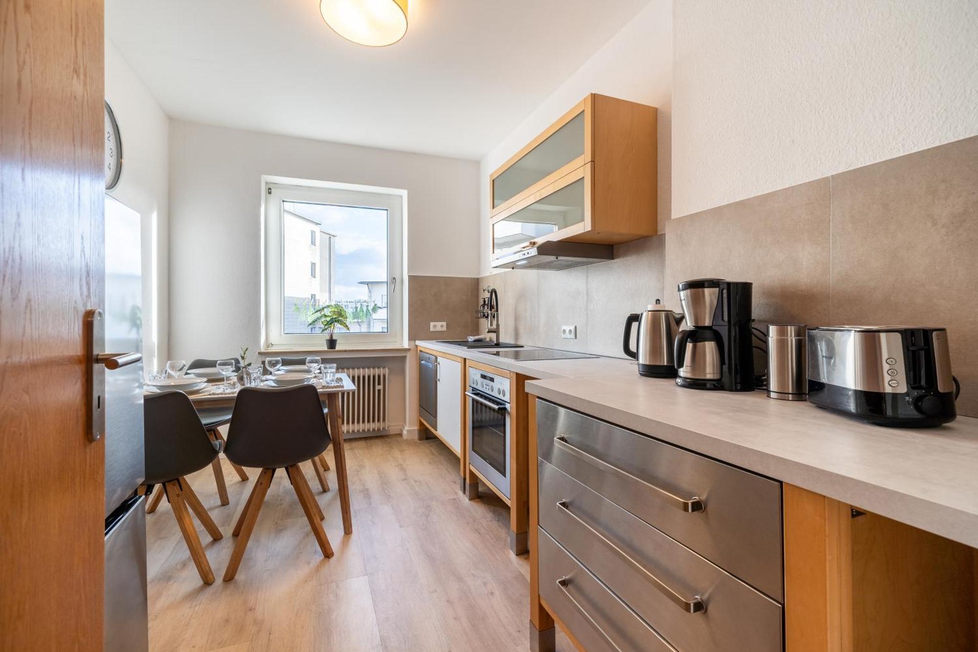 Cityapartment Wagner Mit Netlix Bielefeld Exteriör bild